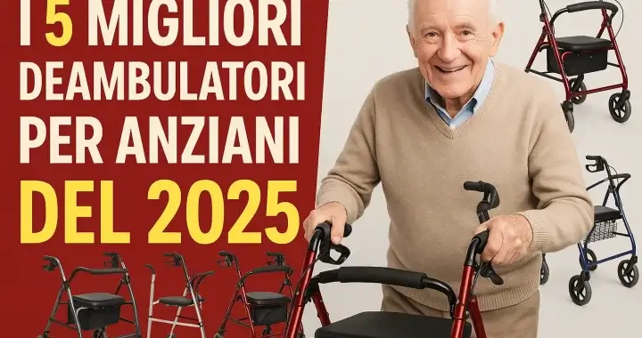I 5 migliori deambulatori per anziani del 2025